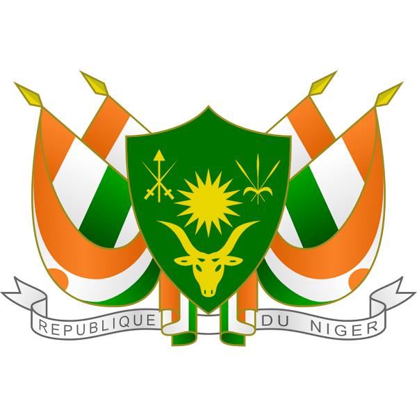 Logo Gambar Lambang Simbol Negara Niger PNG JPG ukuran 600 px