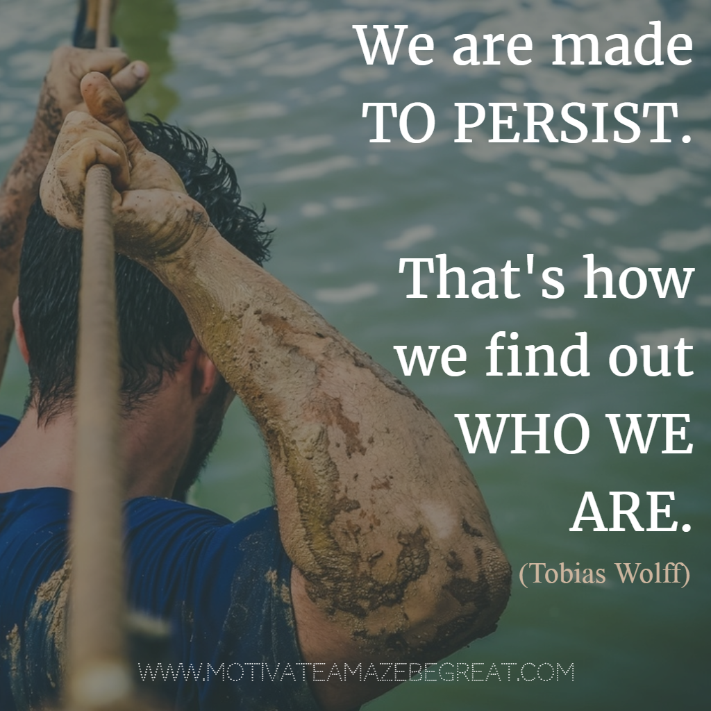 Featured on 33 Rare Success Quotes In To Inspire You "We are made