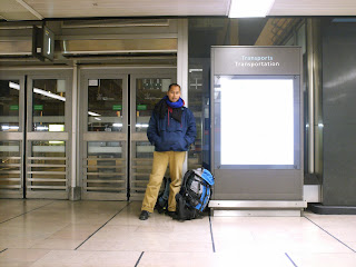 Orly Airport, waiting for AirFrance Couch to CDG airport