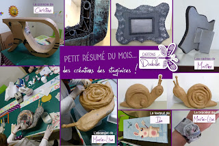 cours, ateliers, stage de création meuble et objets en carton et papier mâché par Cartons Dudulle