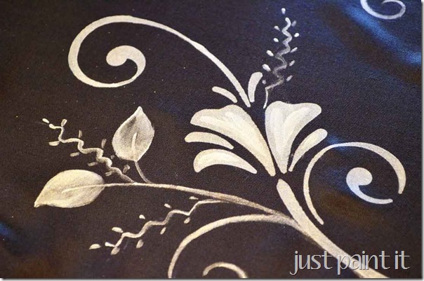 Painted-Table-Topper-J
