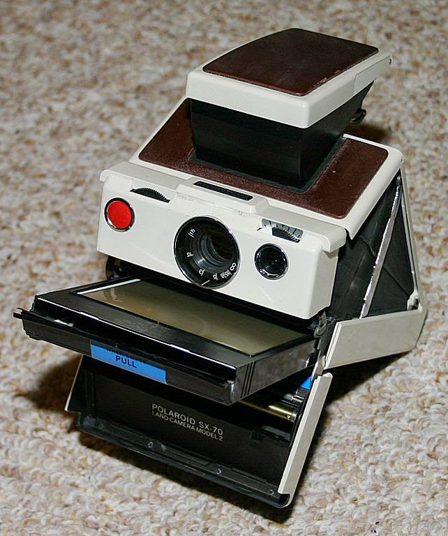 Polaroid SX-70 folding single lens reflex Land camera