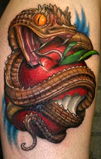 snake tattoo