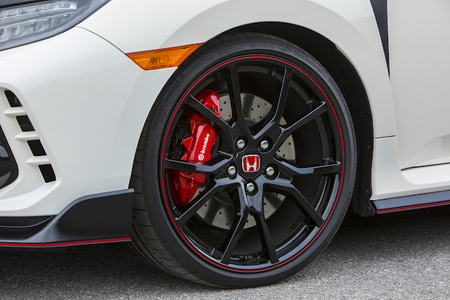 2017 Honda Civic Type R 20" wheels