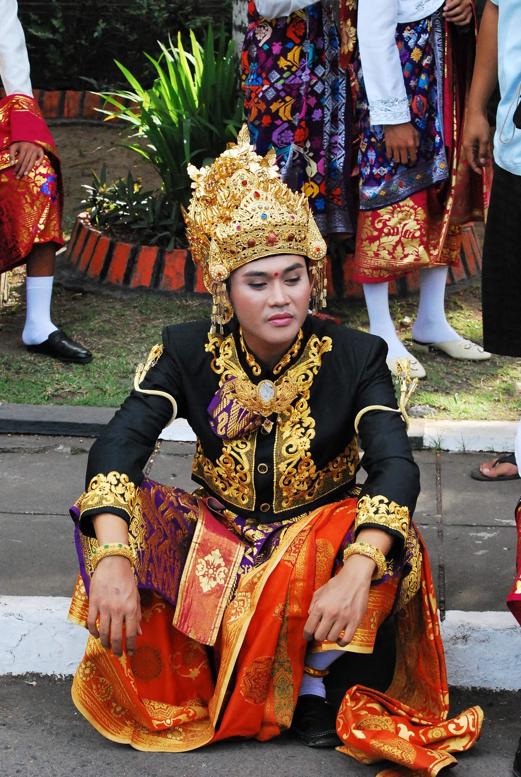 Festival of People  and Tribes in Bali Indonesia  Pt 2 