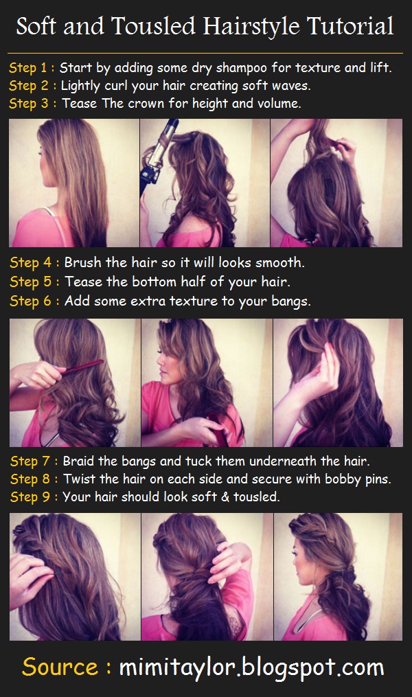 Hairstyles Tutorials Pinterest