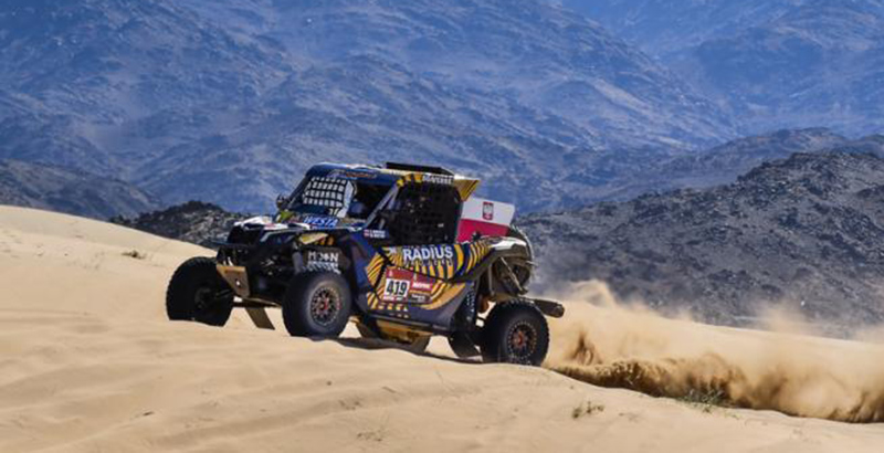 Dakar 2020: Aron Domzala se quedó con la primera etapa en los Side by Side