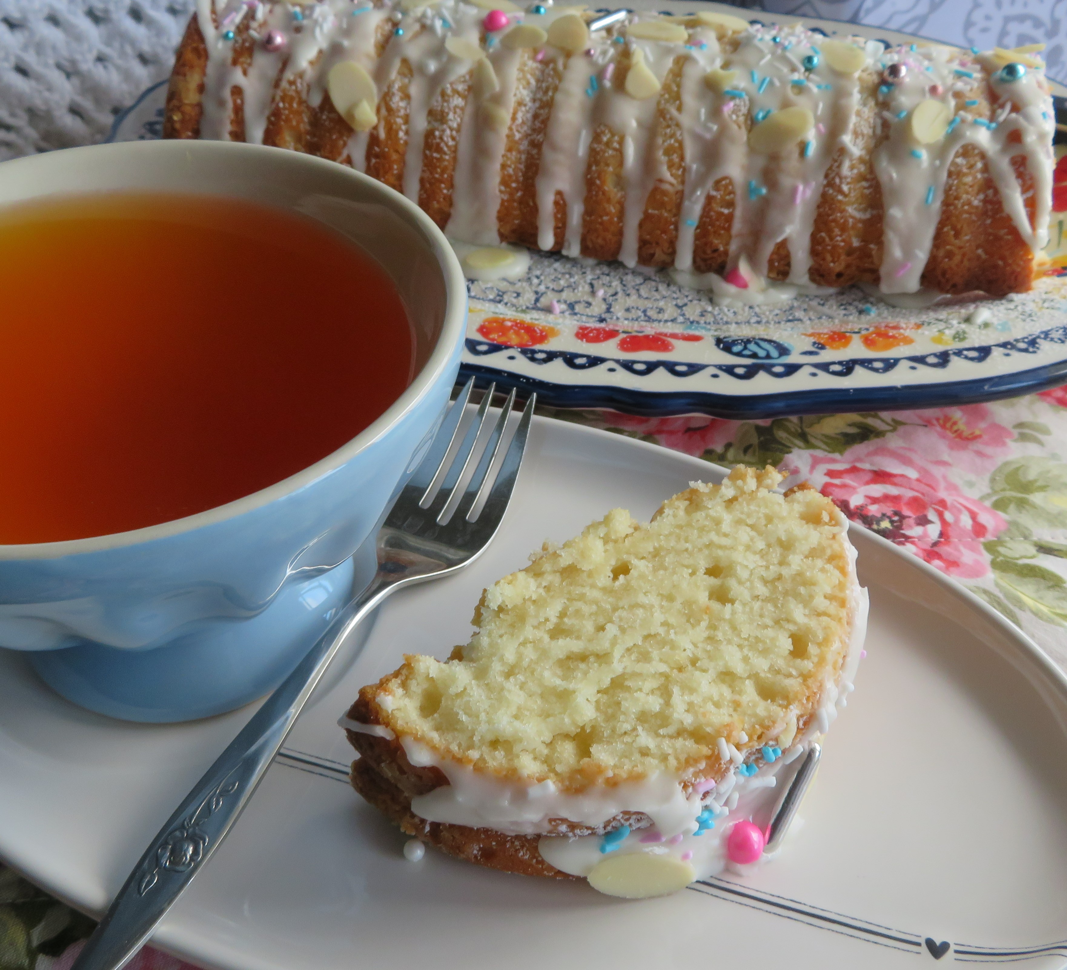 Scandinavian Almond Cake - Make Mine Lemon