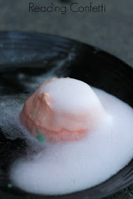 Ice volcanoes are easy to make and a fun science and play activity for kids of any age.