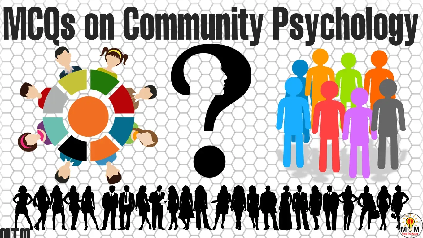 MCQs on Community Psychology
