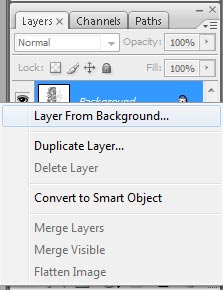 Layers menu 1