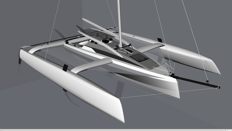 Trimaran Projects and Multihull News: Tony Grainger ...