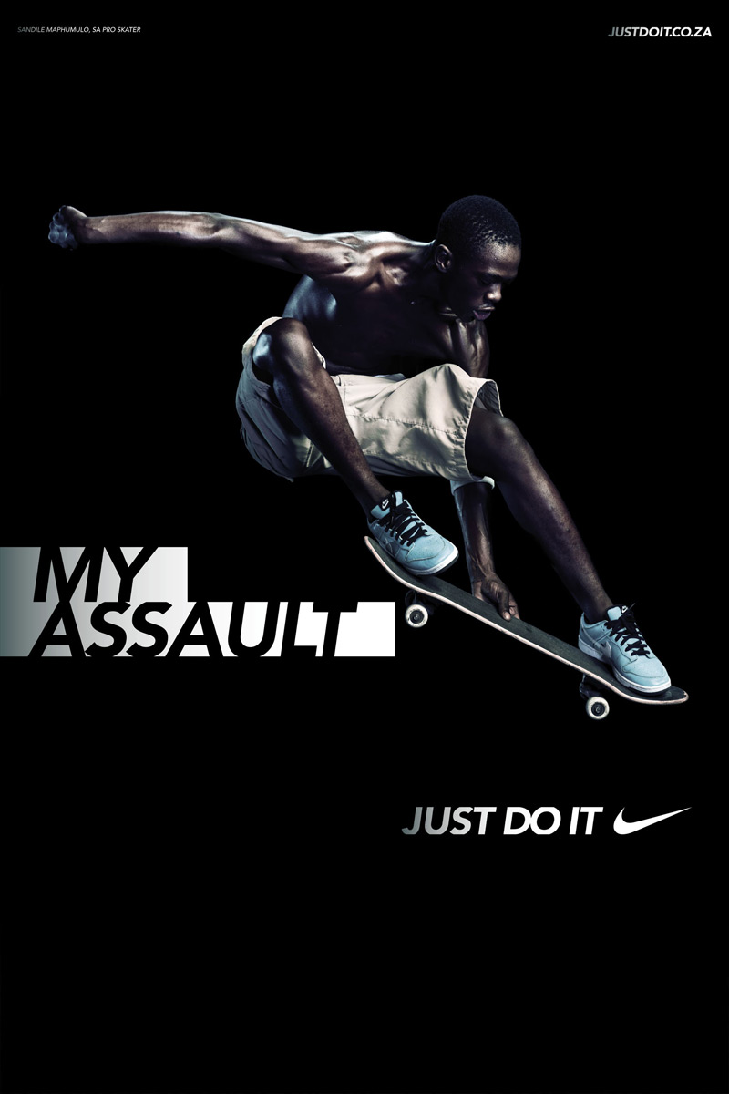 Nike's advertisement.