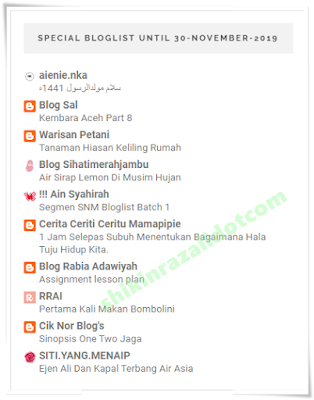 Top Commentator bulan November 2019.. TAHNIAH..!