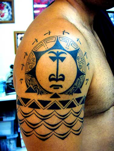 Polynesian Tattoo symbols Ta moko tat identify relinquish