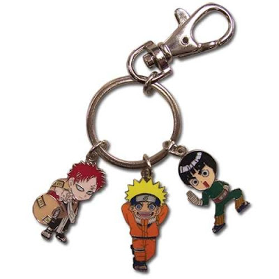 Naruto: Naruto Gaara Lee Metal Key Chain Product Features Series: Naruto