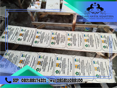 Jual Prasasti Persmian Marmer