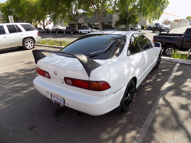1997 Acura Integra- Before work done at Almost Everything Autobody