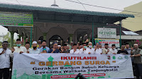Pemkot Tanjungbalai Sholat Subuh Keliling di Masjid Syuhada 45