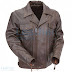 Brown Leather Pistol Pete Motorcycle Jacket with Zipper Vents for $154.00