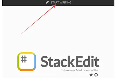 StackEdit - Γράψε εύκολα τεκμηρίωση σε markdown γλώσσα