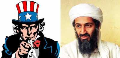 Uncle Sam and Osama