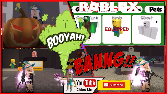 Roblox Zombie Attack Gameplay! Getting 100 Candies for a Limited Ghost Pet! VERY Loud Warning!