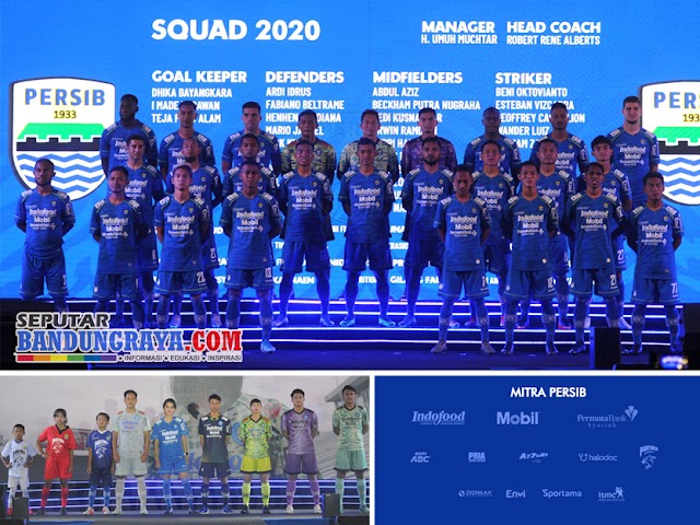 Daftar Sponsor, Jersey, dan Skuad Pemain Persib Liga 1 2020