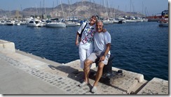 Peter und Marita auf Besuch in Cartagena