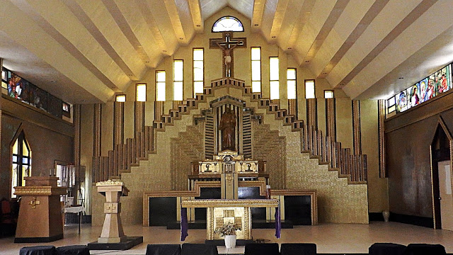 the altar of St. Anthony of Padua Parish Church in Mondragon Northern Samar