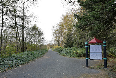 Trans Canada Trail pavilion Chilliwack BC.