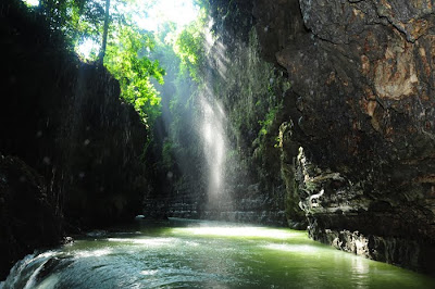 Green Canyon in Indonesia