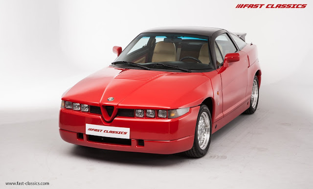 1991 Alfa Romeo SZ Coupé for sale at Fast Classics for GBP 54,995 - #AlfaRomeo #forsale #classicars
