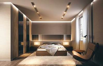 ديكورات غرف نوم مودرن The latest modern bedroom decorations      احدث ديكورات غرف النوم