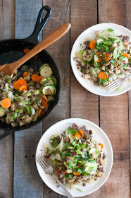 Beef Skillet Supper (Low FODMAP, AIP, Paleo, Whole 30)