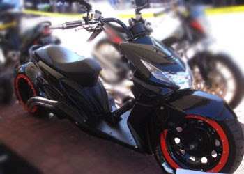 Honda Beat Black Edition Modification