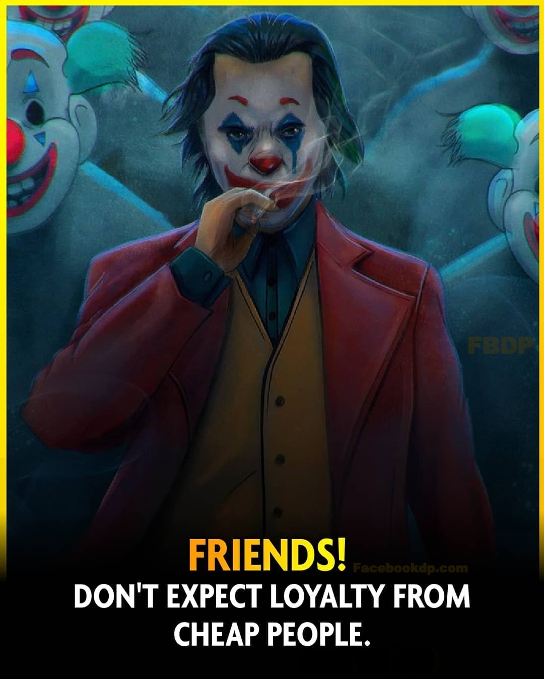 Joker Attitude Quotes and Status