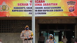 5 Pejabat Utama Polres Cilegon di Rotasi, Diantaranya Kabag Ops Polres Cilegon