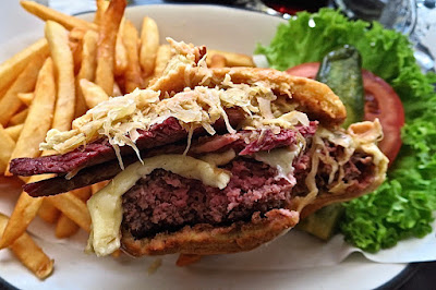 Black Tap, reuben burger