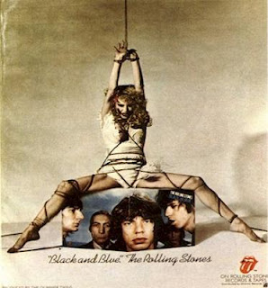 Rolling Stones black and blue billboard