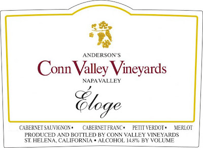 Sonoma on Anderson S Conn Valley Vineyards  Eloge Bordeaux Blend  Napa Valley