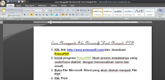 word jadi pdf