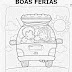  Boas Férias Para Colorir