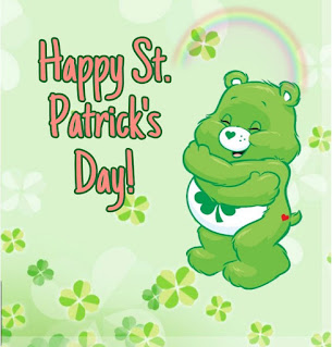 happy st. patricks day greeting card