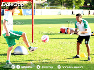 Pablo Zeballos trabaja para recuperarse de su lesión y volver a jugar con la camiseta de Oriente Petrolero - DaleOoo