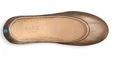 tieks, flats, shoes, footwear, bronze, comfortable