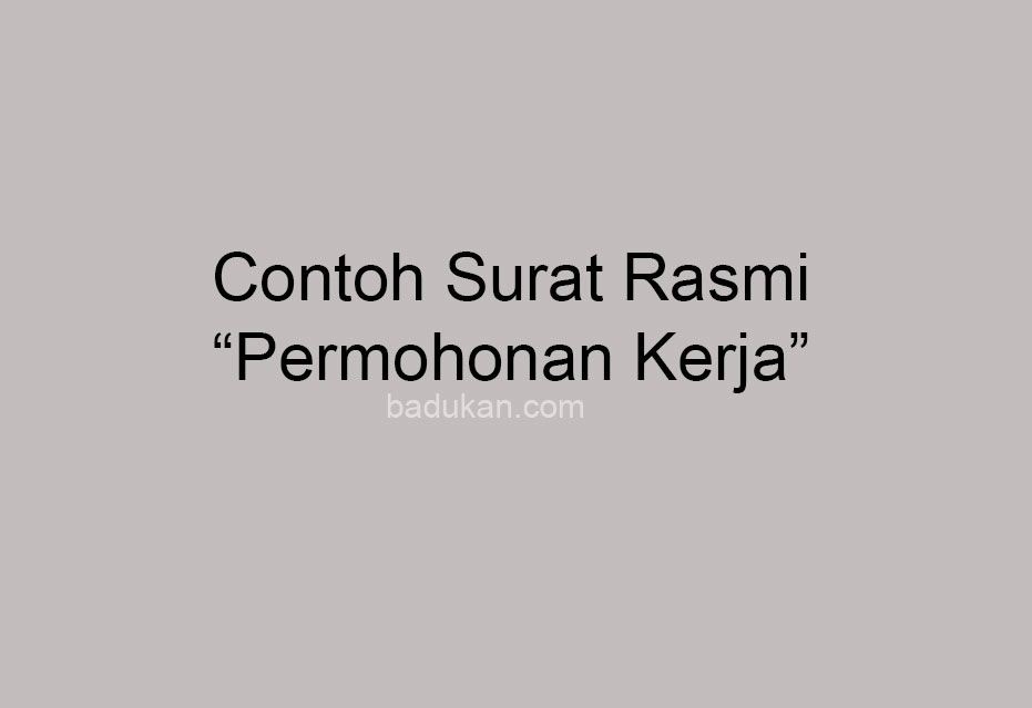 Contoh Resume Kerja Swasta - Contoh 193