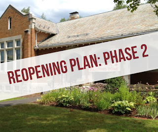 Library Reopening Plan: Phase 2   |  6-13-20