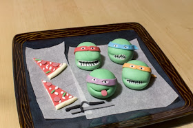 Ninja želve torta - Teenage mutant ninja turtles cake TMNT - junaki