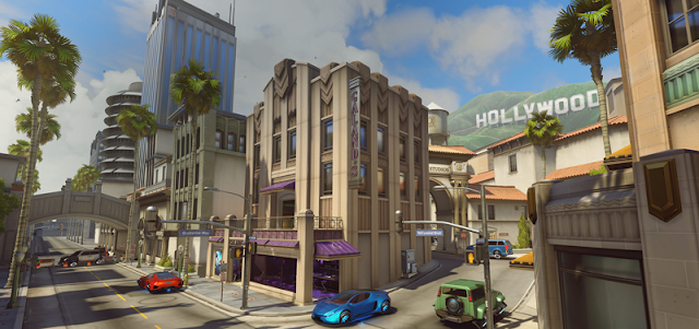 Hollywood, la nouvelle map Overwatch